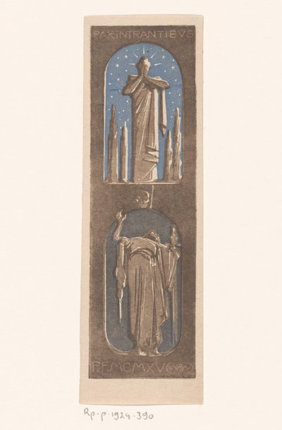 Pax intrantibus (título original del objeto) de Bernard Willem Wierink