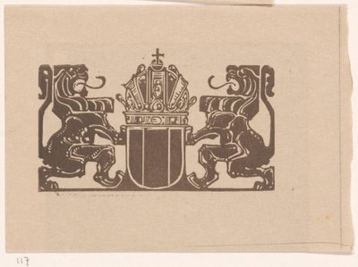 Escudo con dos leones de Bernard Willem Wierink