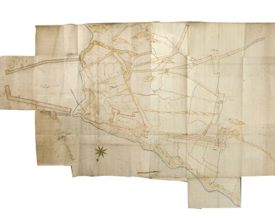 Mapa de Tánger [Tánger] de Bernard de Gomme
