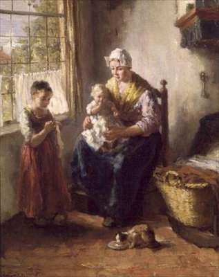 La familia feliz de Bernard de Hoog