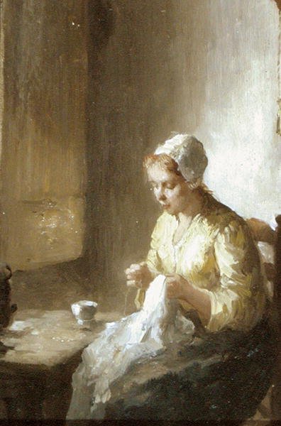 La costurera de Bernard de Hoog