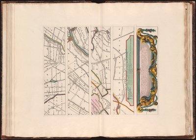 Nieuwe kaart van den Lande van Utrecht volgens ordre van d’Ed. Mog. Heeren Staten ... doen meten en in kaart brengen, door Bernard du Roy, ingenieur ; G. Hoet del. ornam. ; T. Doesburgh sculps de Bernard de Roĳ