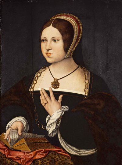 Retrato de Marie Haneton de Bernard van Orley