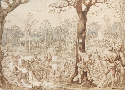 Repartiendo el juego, 1525-1535 de Bernard van Orley
