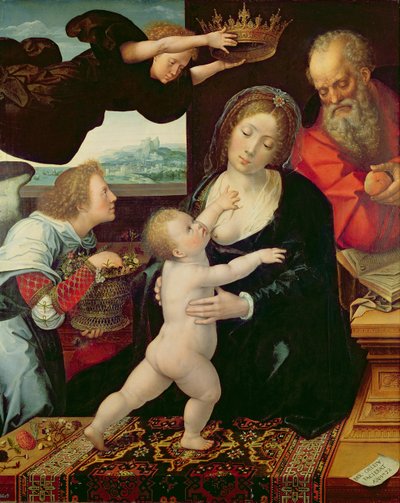 La Sagrada Familia, 1522 de Bernard van Orley
