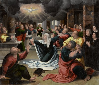 Pentecostés, circa 1530 de Bernard van Orley