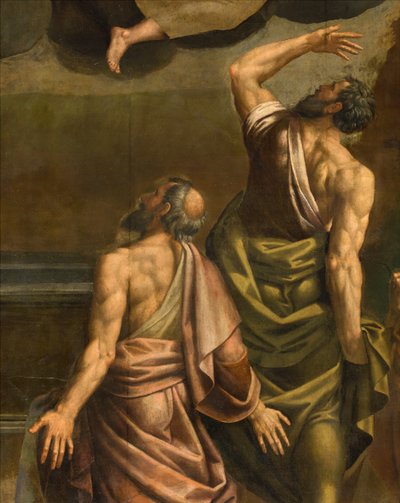 Ábside, Retablo de Bernardino Gatti llamado Il Sojaro completado por Giovanni Battista Trotti llamado IL Malosso, Asunción de la Virgen de Bernardino Gatti