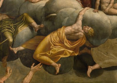 Ábside, Retablo de Bernardino Gatti llamado Il Sojaro completado por Giovanni Battista Trotti llamado IL Malosso, Asunción de la Virgen de Bernardino Gatti