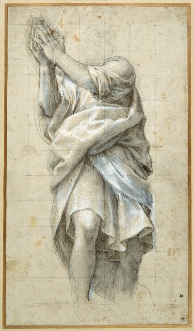 Estudio para un apóstol de Bernardino Gatti
