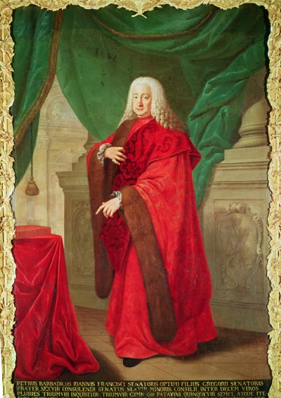 Retrato del Dogo Piero Barbarigo de Bernardino Castelli