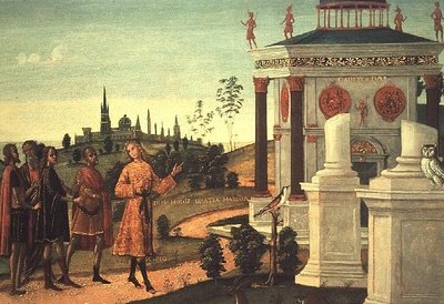 Escipión en el exilio de Bernardino Fungai