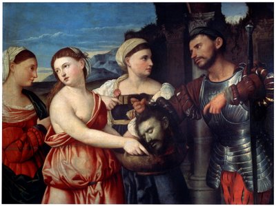 Salomé, siglo XVI de Bernardino Licinio