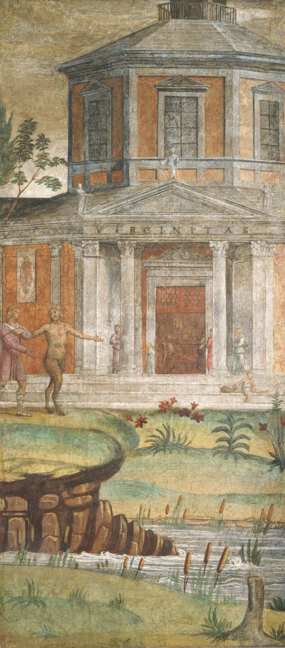 Céfalo y Pan en el Templo de Diana de Bernardino Luini