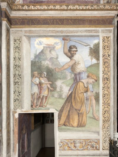 Decapitación de Santa Catalina de Alejandría, Capilla Besozzi de Bernardino Luini