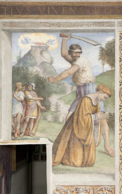Decapitación de Santa Catalina de Alejandría, Capilla Besozzi de Bernardino Luini