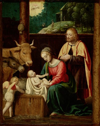 El nacimiento de Cristo de Bernardino Luini