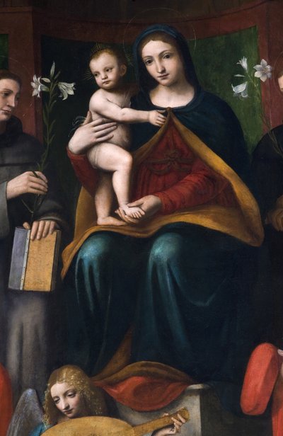 Santa Conversación, Pala Raimondi, 1517-18 de Bernardino Luini