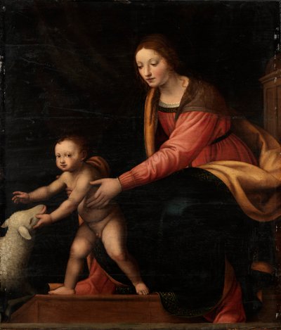 Virgen con el Niño de Bernardino Luini