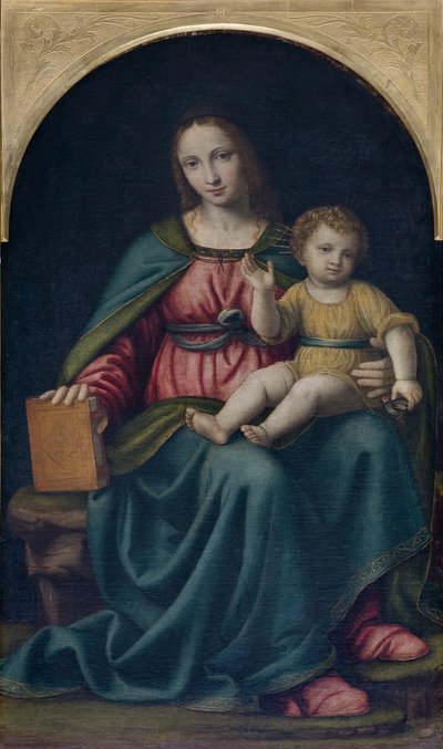 Madonna y Niño de Bernardino Luini