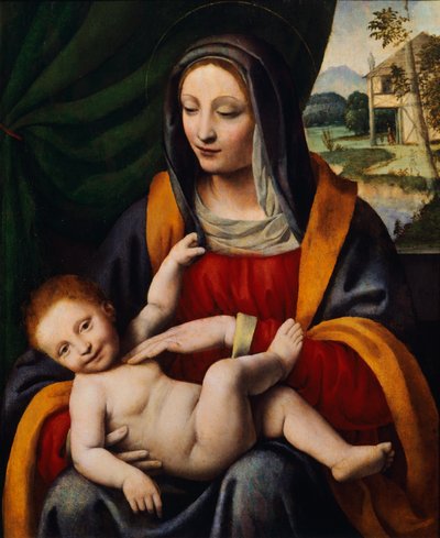 Madonna y Niño de Bernardino Luini