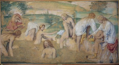 Ninfas en el baño, c.1514 de Bernardino Luini