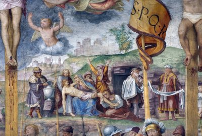 Pasión de Cristo (detalle) de Bernardino Luini