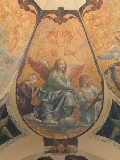 Tres ángeles de Bernardino Luini