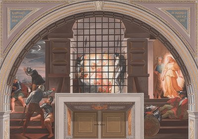 Liberación de Pedro de Bernardino Nocchi