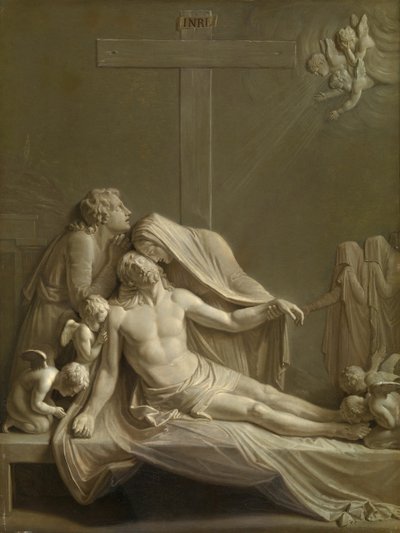 Deposición después de Antonio Canova, 1800 de Bernardino Nocchi