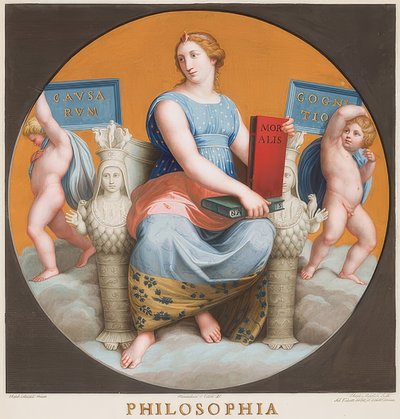 Filosofía (Stanze della Segnatura) de Bernardino Nocchi