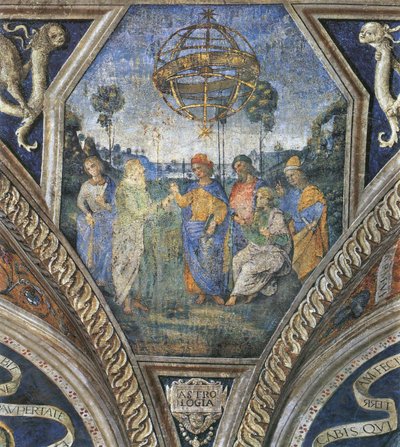 Alegoría de la astrología, 1490s de Bernardino Pinturicchio