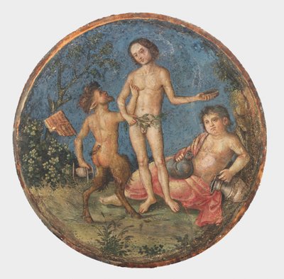Baco, Pan y Sileno, ca. 1509 de Bernardino Pinturicchio