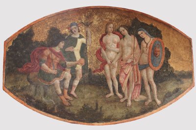 Juicio de Paris, ca. 1509 de Bernardino Pinturicchio