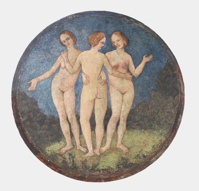 Las tres gracias, ca. 1509 de Bernardino Pinturicchio