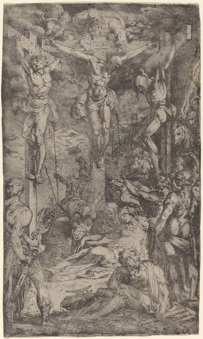 La Crucifixión de Bernardino Poccetti