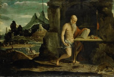 San Jerónimo de Bernardino da Brescia (attributed to)