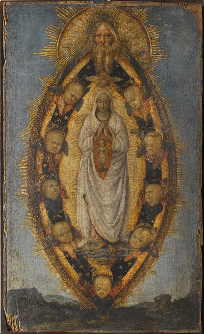 La Inmaculada Concepción de Bernardino di Betto (School of) Pinturicchio