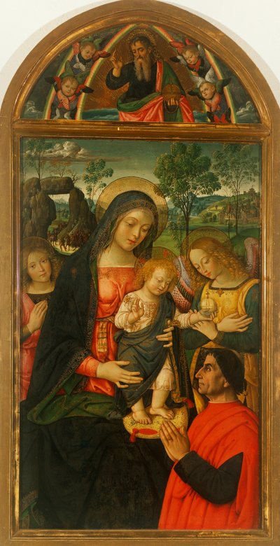 Nuestra Señora de la Paz de Bernardino di Betto Pinturicchio