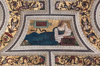 Sibila Persa (detalle) de Las Sibilas de Bernardino di Betto Pinturicchio