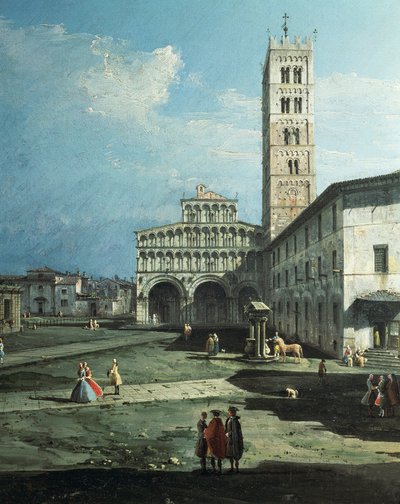Plaza San Martino, Lucca de Bernardo Bellotto