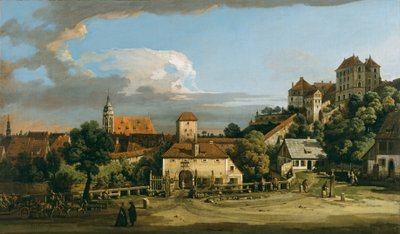 Pirna: La Obertor desde el sur, c.1760 de Bernardo Bellotto