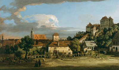 Pirna: El Obertor desde el sur de Bernardo Bellotto