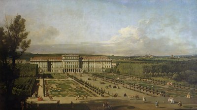 Palacio y jardines de Schönbrunn, 1759-61 de Bernardo Bellotto
