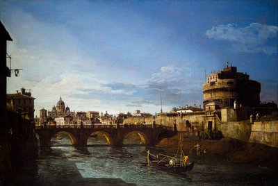 Dos visiones de Roma de Bernardo Bellotto