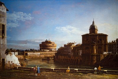 Dos visiones de Roma de Bernardo Bellotto