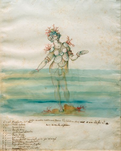 Ninfa marina de Bernardo Buontalenti