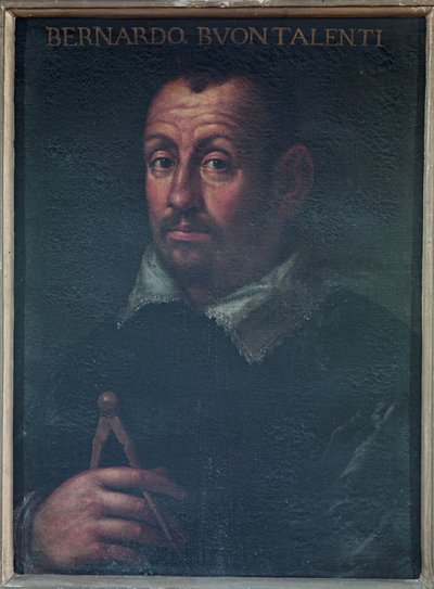 Autorretrato, último cuarto del siglo XVII de Bernardo Buontalenti