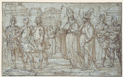 Procesión al Monte de los Olivos de Bernardo Castello
