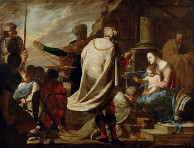Adoración de los Reyes Magos de Bernardo Cavallino