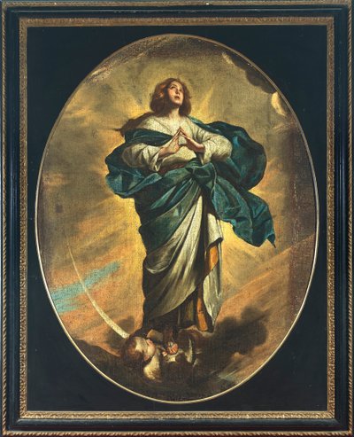 La Inmaculada Concepción de la Virgen, mediados del siglo XVII de Bernardo Cavallino